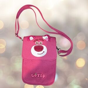 Disney Pixar Toy Story Lotso Adjustable Crossbody Bag